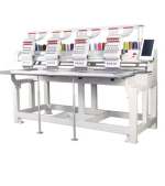 4-Head Brother Computerized Embroidery Machine is a high-end, industrial-grade embroidery machine designed for high-volume production.