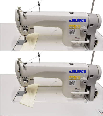 The JUKI DDL-8700 Refurbished industrial straight stitch sewing machine offers the same precision, speed, and reliability as a new model,