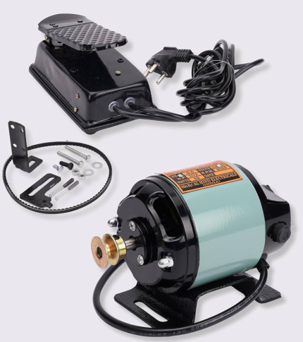 Medium Sewing Machine Motor is a versatile and efficient motor designed for standard domestic and industrial sewing machines.