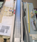 The Silver Reed SK 327 Knitting Machine is a versatile and user-friendly tool for creating beautiful, lightweight knitwear and intricate lace patterns.
