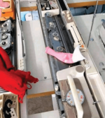 The Silver Reed SK 327 Knitting Machine is a versatile and user-friendly tool for creating beautiful, lightweight knitwear and intricate lace patterns.