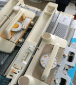 The Silver Reed SK 327 Knitting Machine is a versatile and user-friendly tool for creating beautiful, lightweight knitwear and intricate lace patterns.