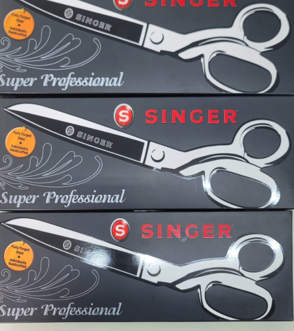 The Singer Special Scissors are designed for smooth, precise cutting, making them ideal for sewing, tailoring, quilting, and crafting.